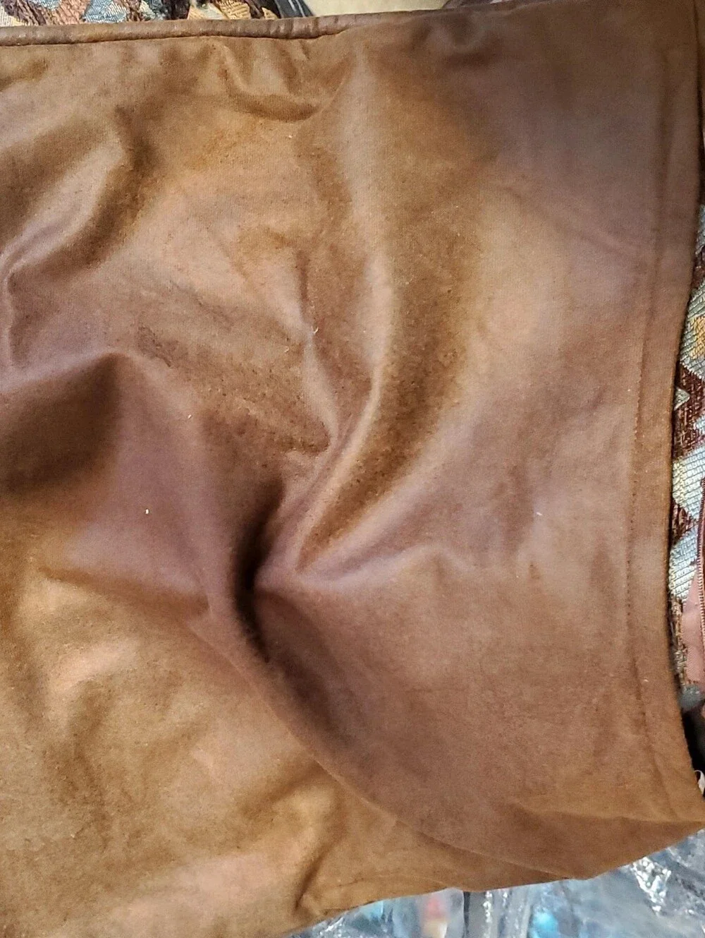 Brown and Teal Decorative Pillow Covers And Comforter.